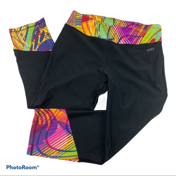 N.Y.L. Pants - New N.Y.L. Colorful Capri Leggings Athletic Yoga L